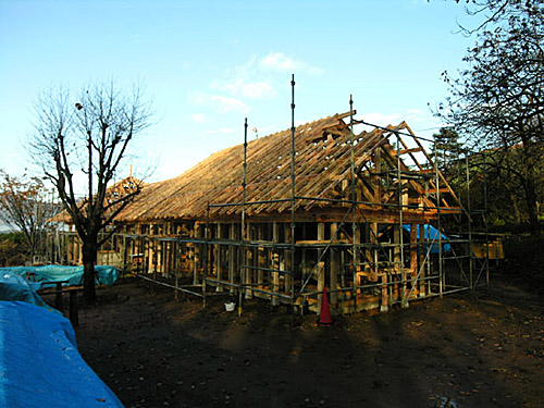 2006年｢岩崎邸自力建設お手伝い･スケッチ旅行｣